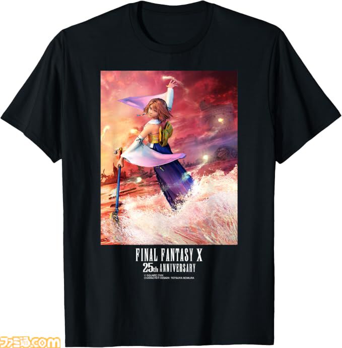 FF10』25周年＆『FF4』35周年記念TシャツがAmazonで発売。ティーダや