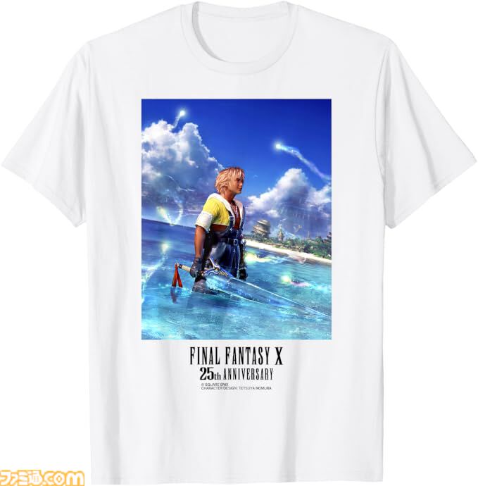 FF10』25周年＆『FF4』35周年記念TシャツがAmazonで発売。ティーダや