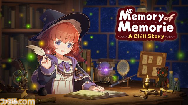 『Memory of Memorie : A Chill Story』魔法使い少女と時間をともにする作業用アドベンチャーが本日（7/23）発売。ケルト音楽をバックに集中できる