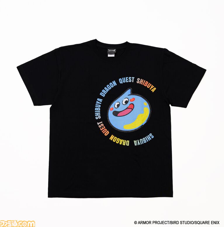 『ドラクエ』スライム、『FF』チョコボの渋谷をイメージしたTシャツが新登場。スクエニのグッズショップ“SQUARE ENIX GARDEN”にて7月24日発売