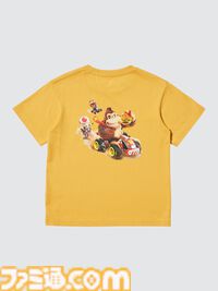 『マリオカート ワールド』のTシャツとスウェットがユニクロで8月10日に発売。ステッカーを散りばめたTシャツがかわいい