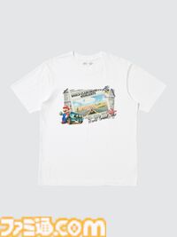 『マリオカート ワールド』のTシャツとスウェットがユニクロで8月10日に発売。ステッカーを散りばめたTシャツがかわいい