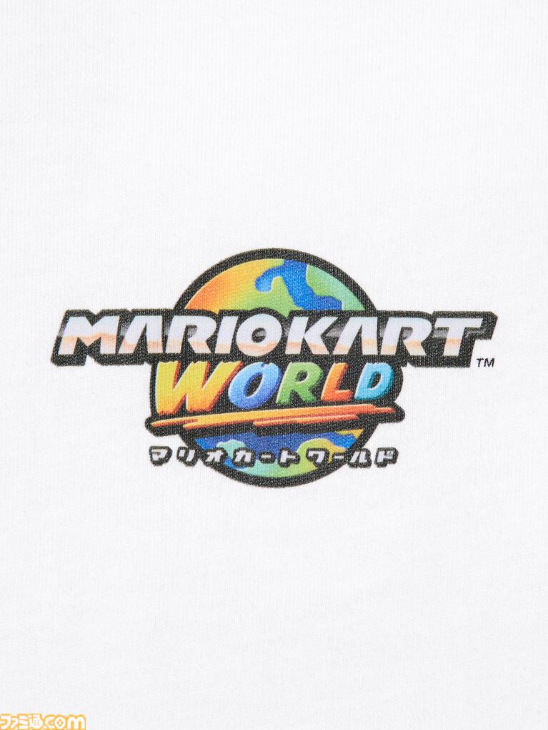 『マリオカート ワールド』のTシャツとスウェットがユニクロで8月10日に発売。ステッカーを散りばめたTシャツがかわいい
