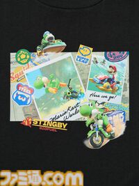 『マリオカート ワールド』のTシャツとスウェットがユニクロで8月10日に発売。ステッカーを散りばめたTシャツがかわいい