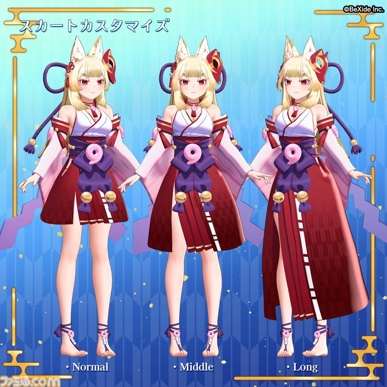 セクシー怪異探し『狐のかえり道』の狐巫女を『VRChat』で使用可能に。3DモデルがBOOTHにて発売