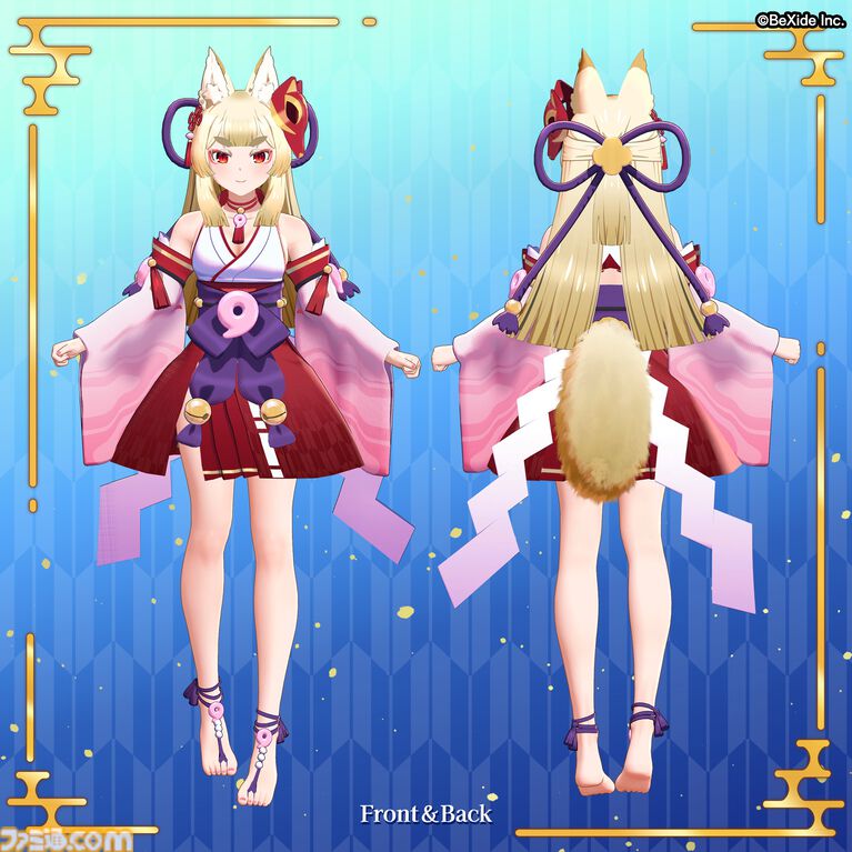 セクシー怪異探し『狐のかえり道』の狐巫女を『VRChat』で使用可能に。3DモデルがBOOTHにて発売