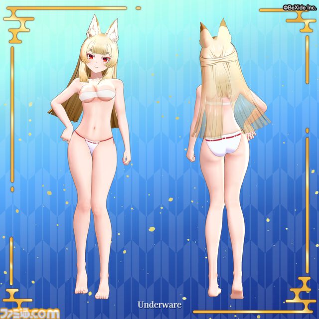 セクシー怪異探し『狐のかえり道』の狐巫女を『VRChat』で使用可能に。3DモデルがBOOTHにて発売