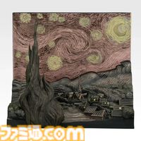一番くじ『ゴッホ』が本日（7/25）発売。名画“星月夜”を立体化したジオラマフィギュアが美しい。うねる糸杉も繊細な筆跡もそのままに