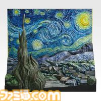 一番くじ『ゴッホ』が本日（7/25）発売。名画“星月夜”を立体化したジオラマフィギュアが美しい。うねる糸杉も繊細な筆跡もそのままに