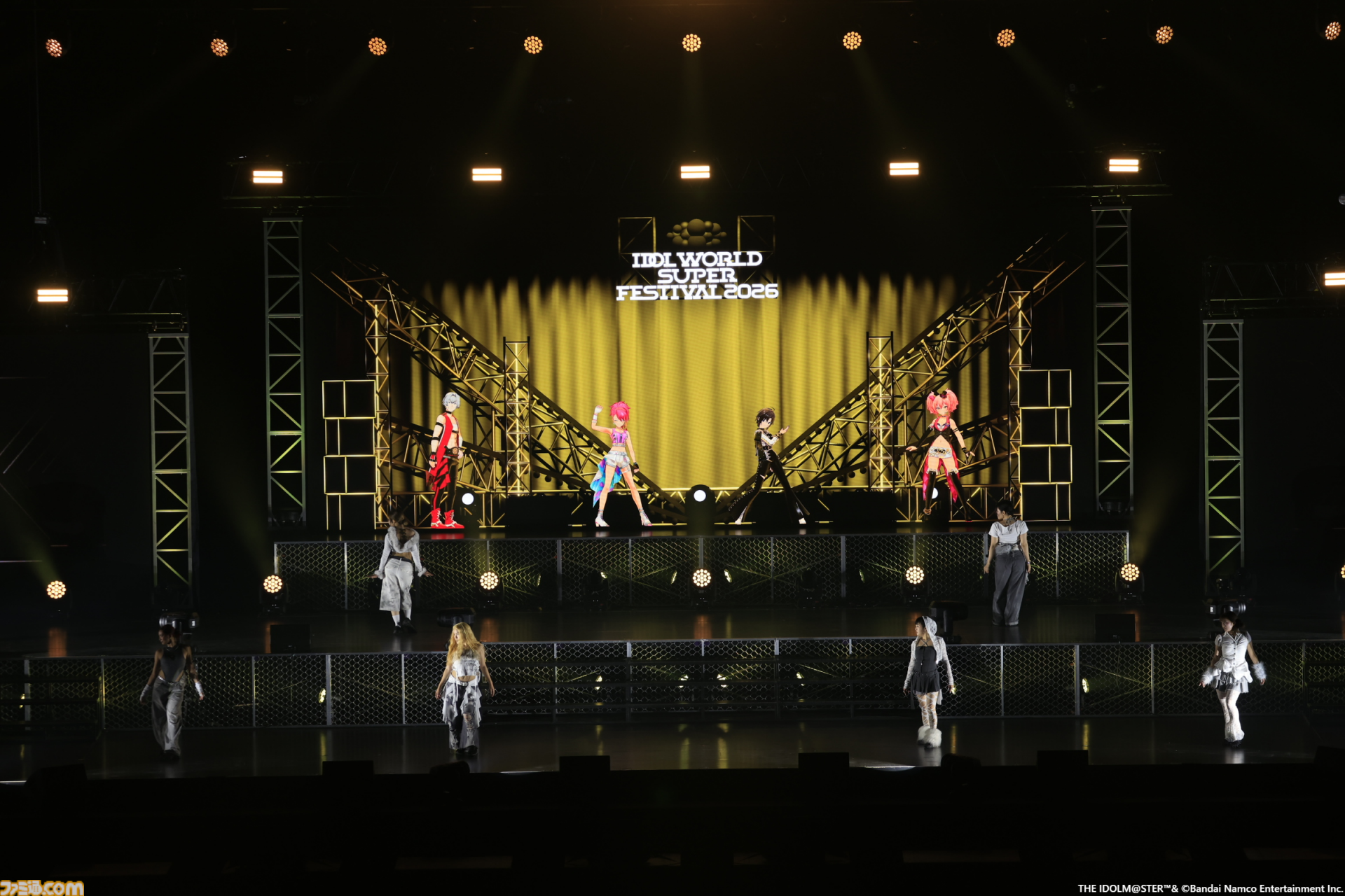 『アイマス』越境xRライブ“IWSF2026”1日目リポート。各ブランドから選抜されたダンス最強メンバーとプロのダンサーによる圧巻のステージが展開