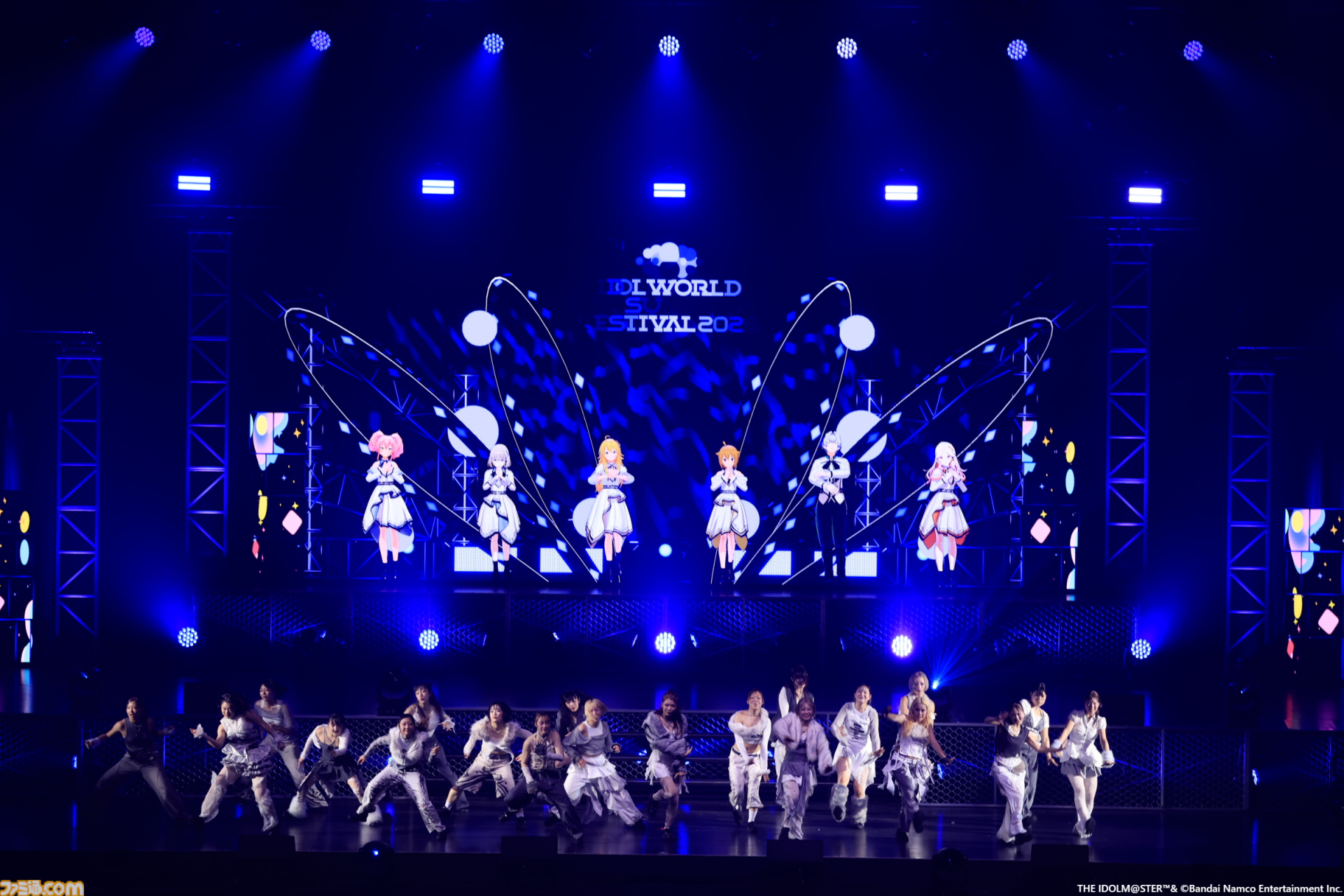 『アイマス』越境xRライブ“IWSF2026”1日目リポート。各ブランドから選抜されたダンス最強メンバーとプロのダンサーによる圧巻のステージが展開