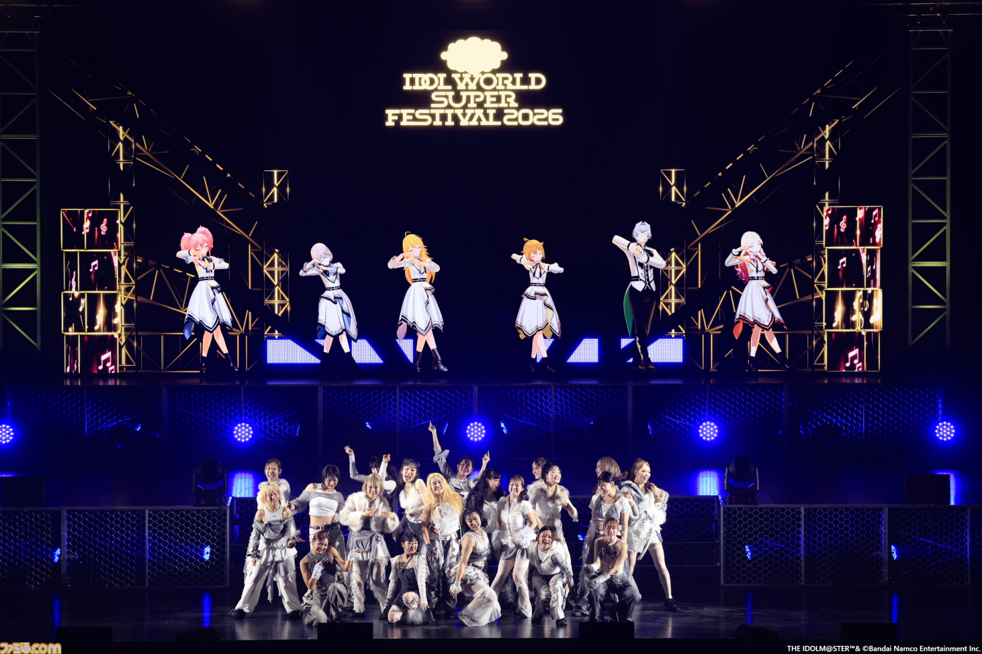 『アイマス』越境xRライブ“IWSF2026”1日目リポート。各ブランドから選抜されたダンス最強メンバーとプロのダンサーによる圧巻のステージが展開