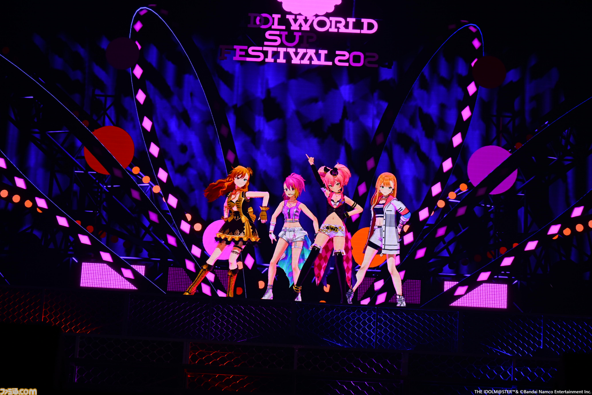 『アイマス』越境xRライブ“IWSF2026”1日目リポート。各ブランドから選抜されたダンス最強メンバーとプロのダンサーによる圧巻のステージが展開