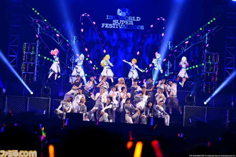 『アイマス』越境xRライブ“IWSF2026”1日目リポート。各ブランドから選抜されたダンス最強メンバーとプロのダンサーによる圧巻のステージが展開