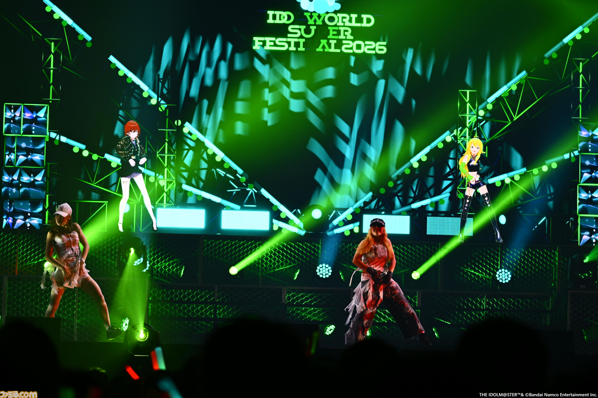 『アイマス』越境xRライブ“IWSF2026”1日目リポート。各ブランドから選抜されたダンス最強メンバーとプロのダンサーによる圧巻のステージが展開