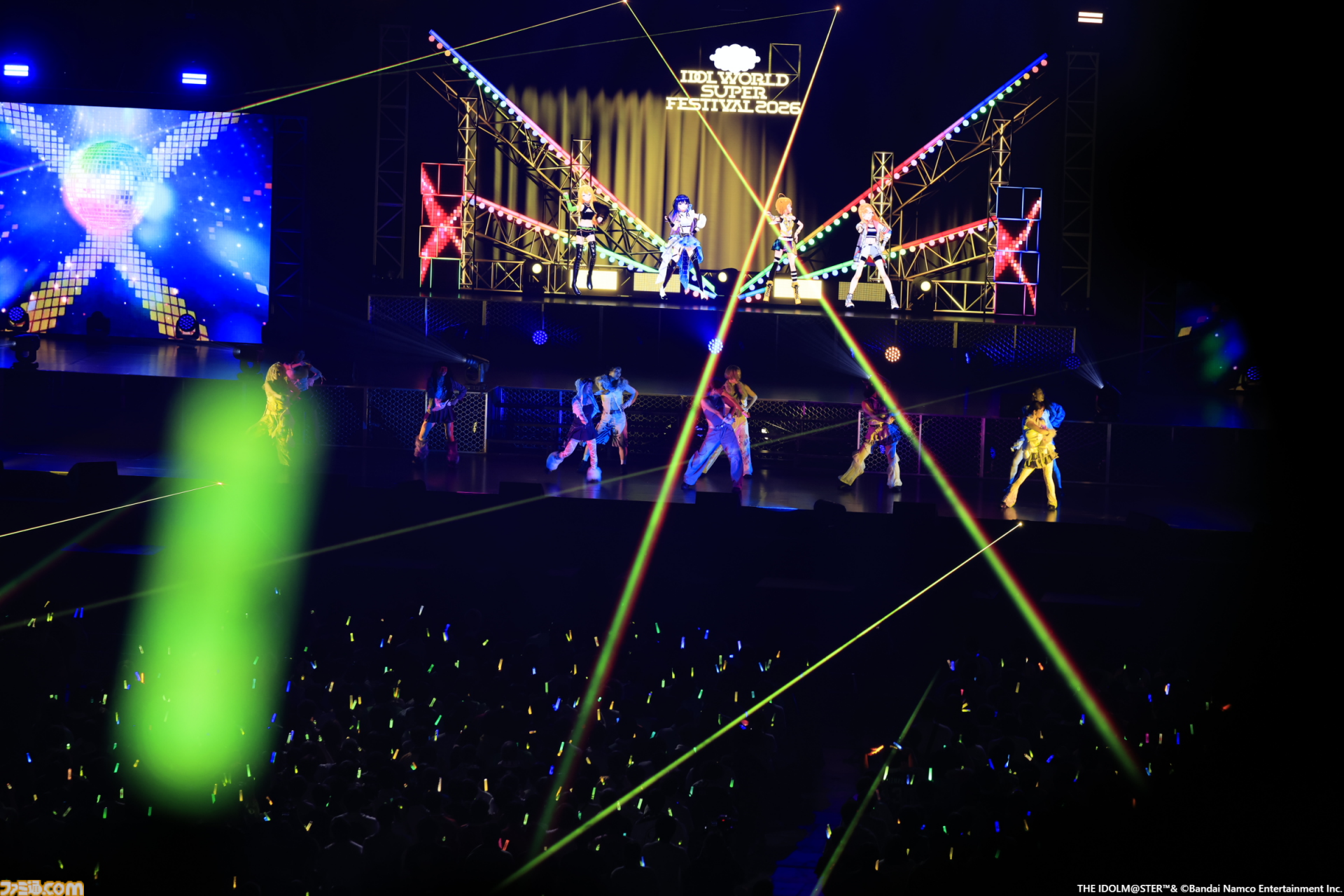 『アイマス』越境xRライブ“IWSF2026”1日目リポート。各ブランドから選抜されたダンス最強メンバーとプロのダンサーによる圧巻のステージが展開