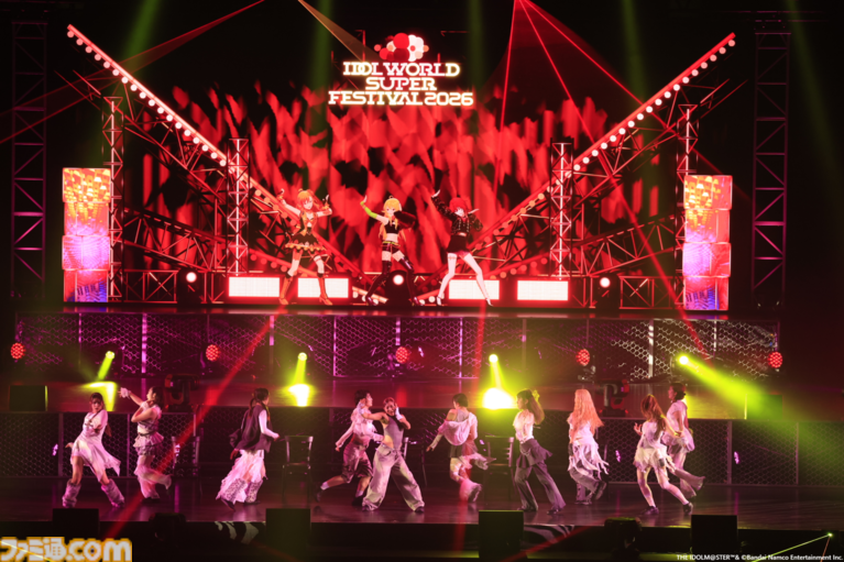『アイマス』越境xRライブ“IWSF2026”1日目リポート。各ブランドから選抜されたダンス最強メンバーとプロのダンサーによる圧巻のステージが展開