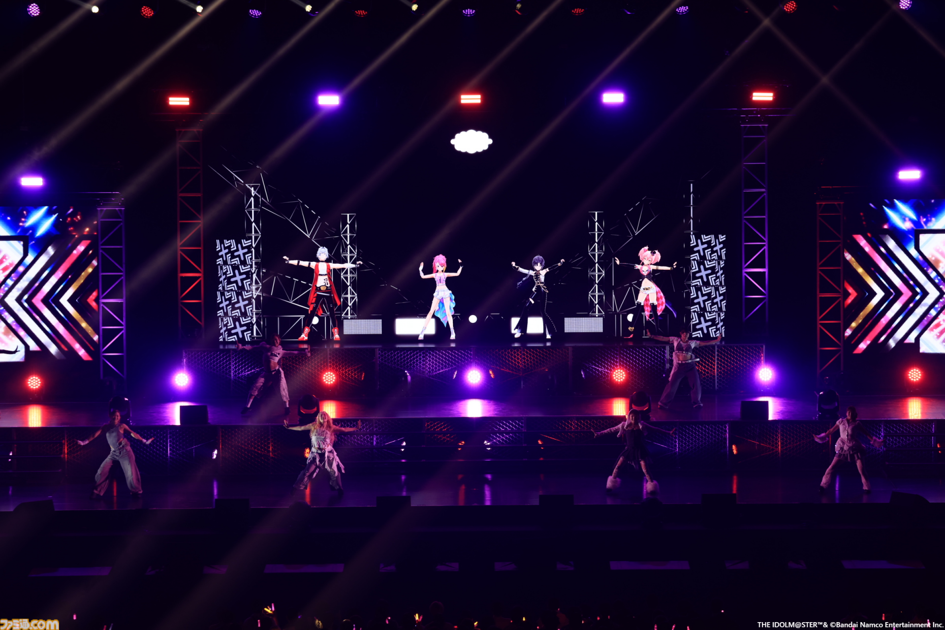 『アイマス』越境xRライブ“IWSF2026”1日目リポート。各ブランドから選抜されたダンス最強メンバーとプロのダンサーによる圧巻のステージが展開