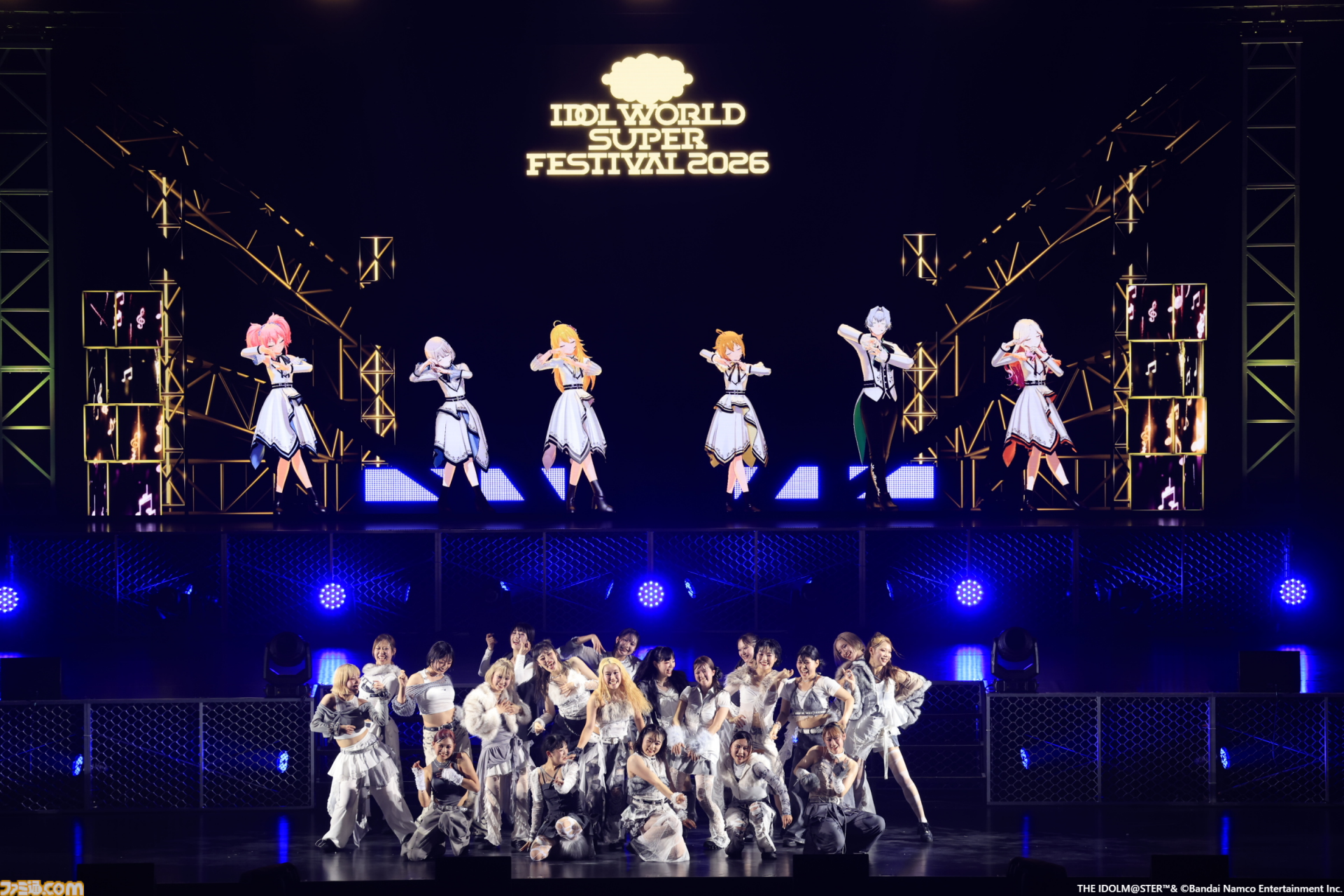 『アイマス』越境xRライブ“IWSF2026”1日目リポート。各ブランドから選抜されたダンス最強メンバーとプロのダンサーによる圧巻のステージが展開