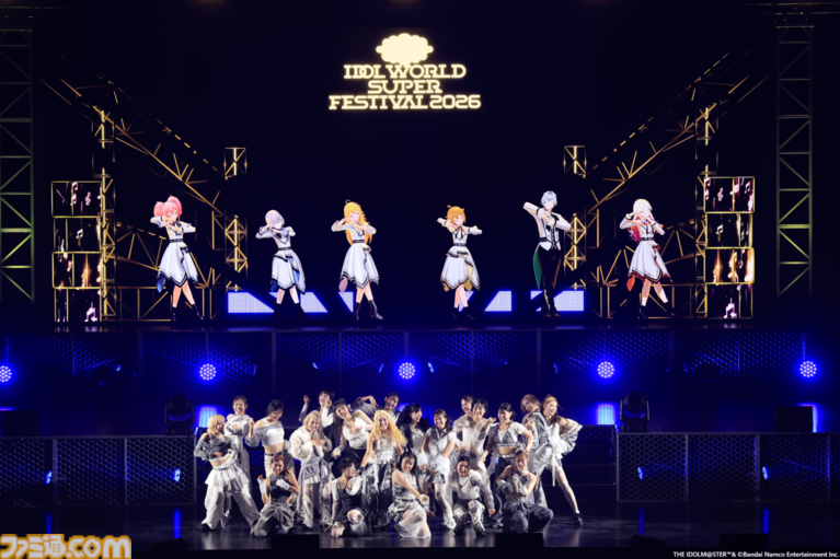 『アイマス』越境xRライブ“IWSF2026”1日目リポート。各ブランドから選抜されたダンス最強メンバーとプロのダンサーによる圧巻のステージが展開