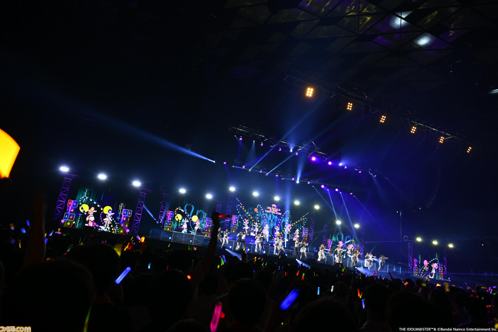 『アイマス』越境xRライブ“IWSF2026”1日目リポート。各ブランドから選抜されたダンス最強メンバーとプロのダンサーによる圧巻のステージが展開
