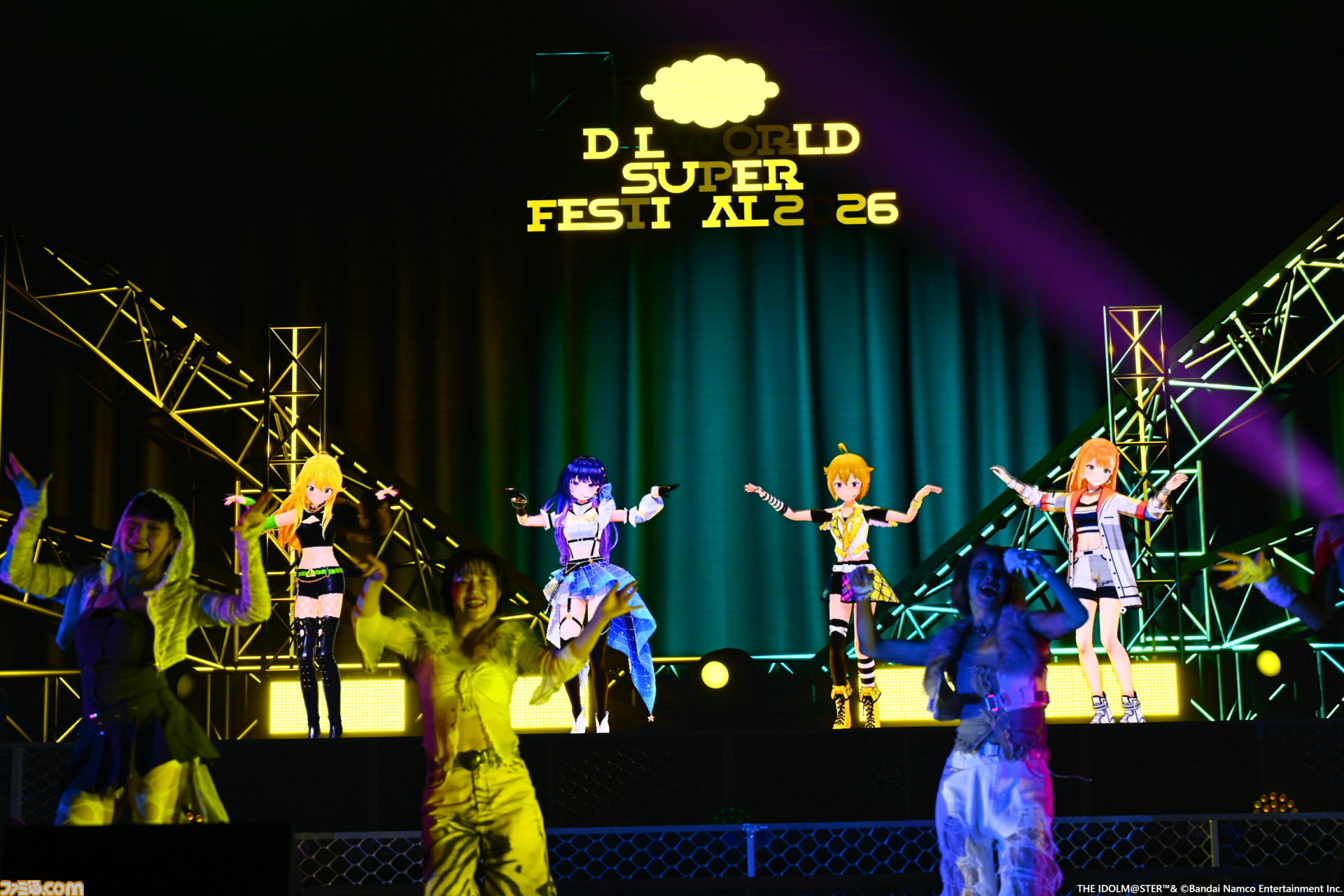 『アイマス』越境xRライブ“IWSF2026”1日目リポート。各ブランドから選抜されたダンス最強メンバーとプロのダンサーによる圧巻のステージが展開