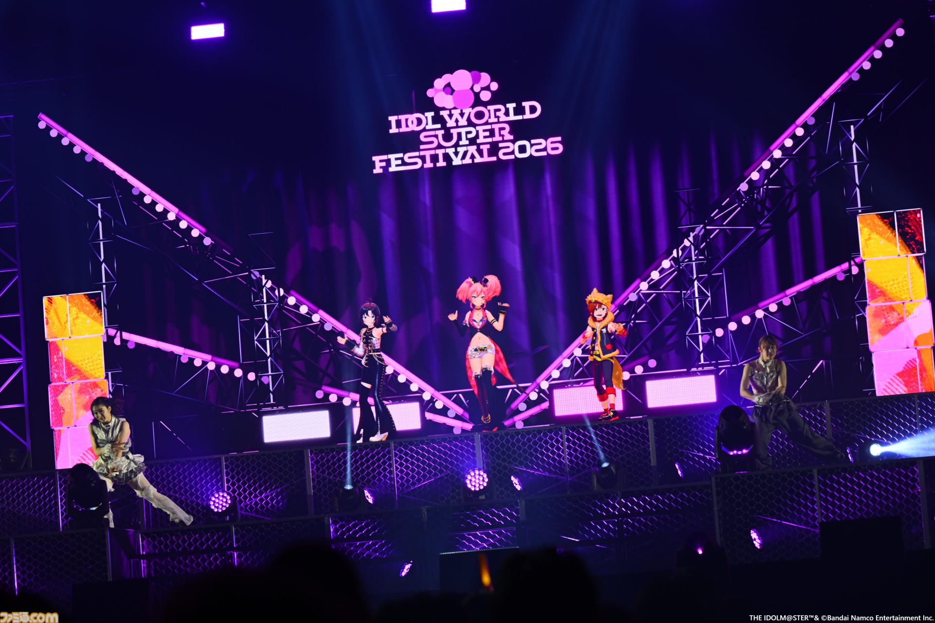 『アイマス』越境xRライブ“IWSF2026”1日目リポート。各ブランドから選抜されたダンス最強メンバーとプロのダンサーによる圧巻のステージが展開