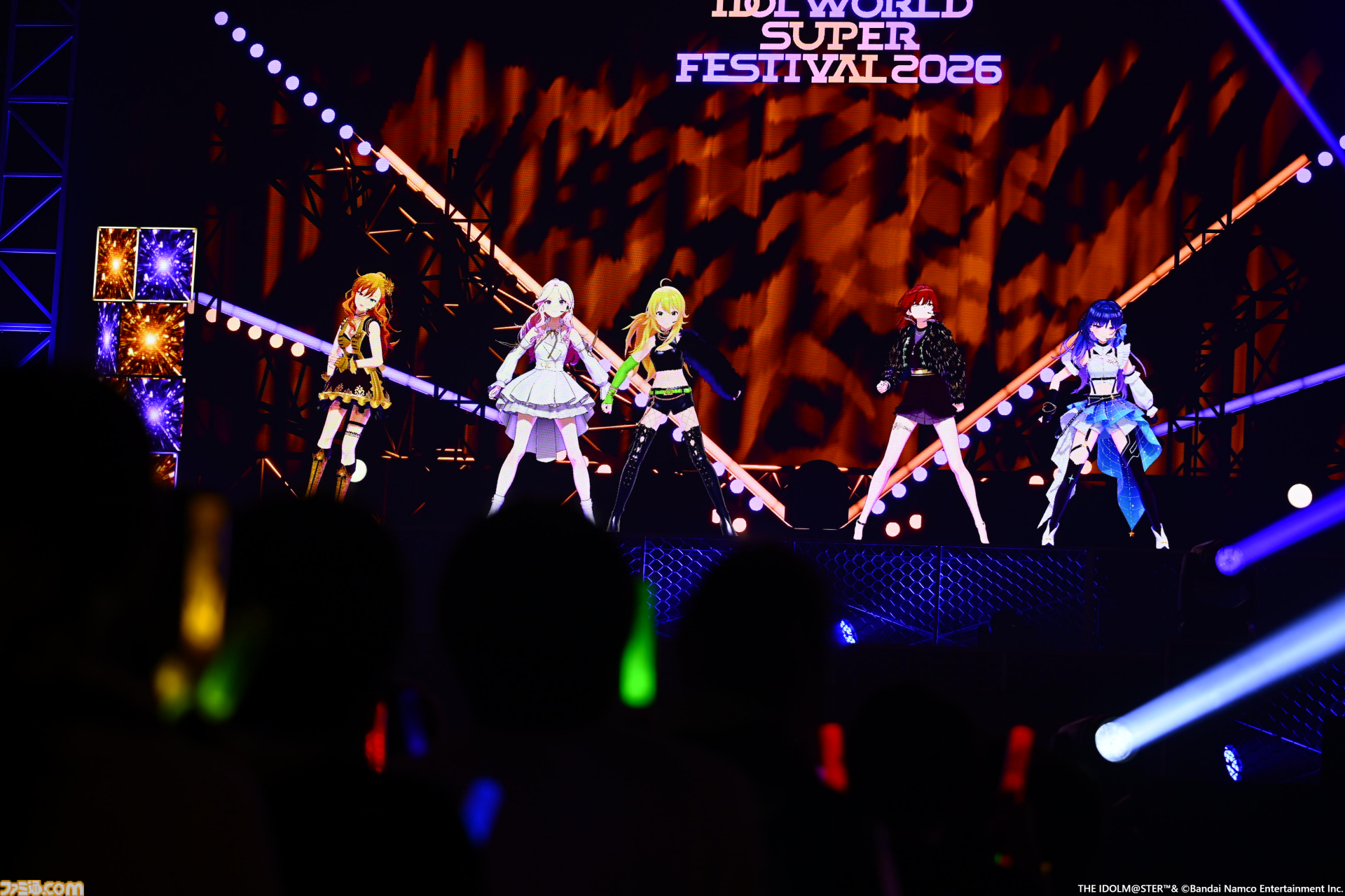 『アイマス』越境xRライブ“IWSF2026”1日目リポート。各ブランドから選抜されたダンス最強メンバーとプロのダンサーによる圧巻のステージが展開