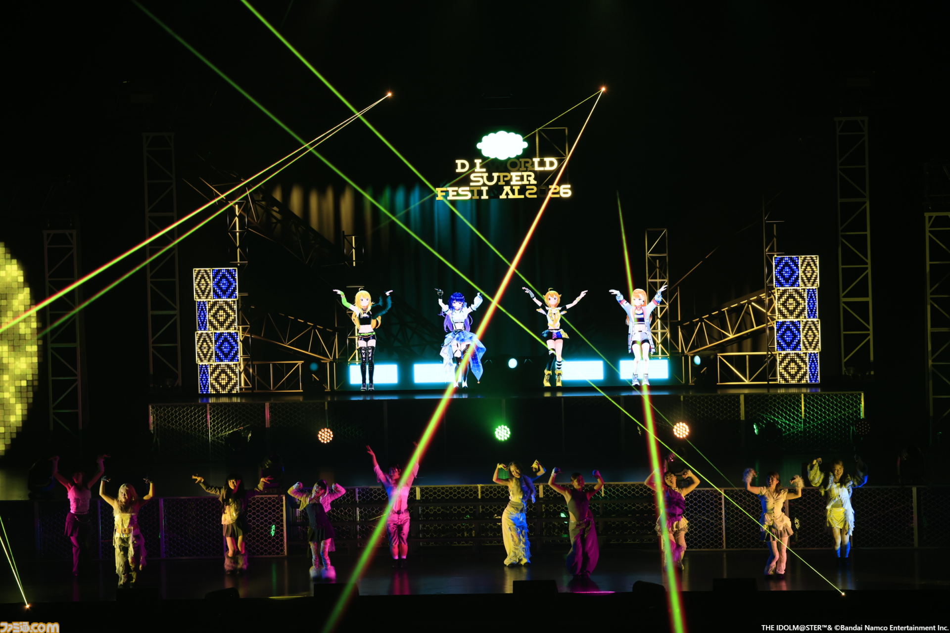『アイマス』越境xRライブ“IWSF2026”1日目リポート。各ブランドから選抜されたダンス最強メンバーとプロのダンサーによる圧巻のステージが展開