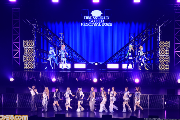 『アイマス』越境xRライブ“IWSF2026”1日目リポート。各ブランドから選抜されたダンス最強メンバーとプロのダンサーによる圧巻のステージが展開