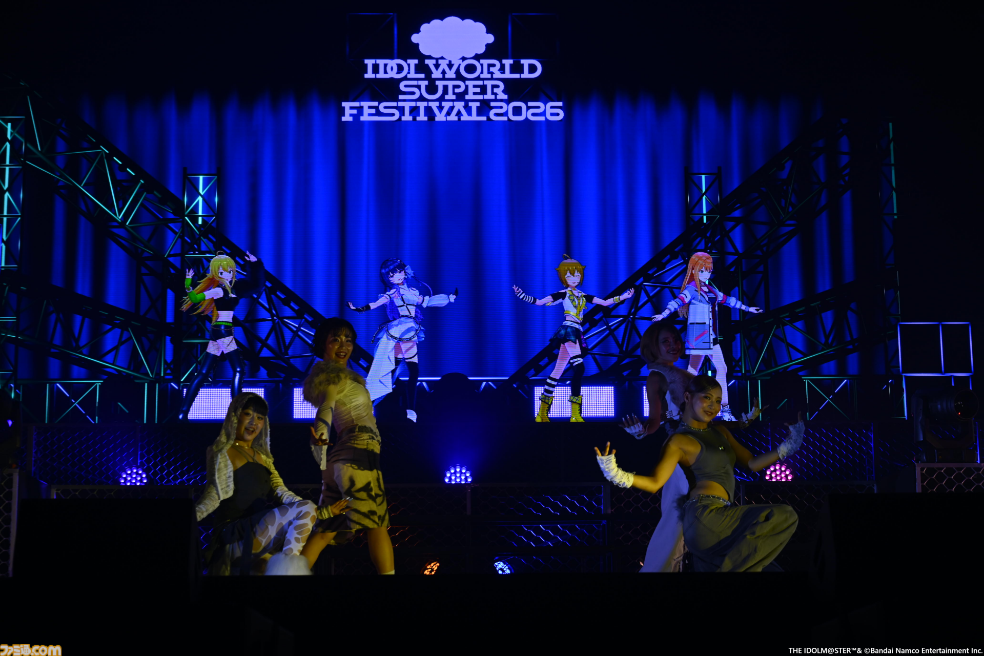 『アイマス』越境xRライブ“IWSF2026”1日目リポート。各ブランドから選抜されたダンス最強メンバーとプロのダンサーによる圧巻のステージが展開