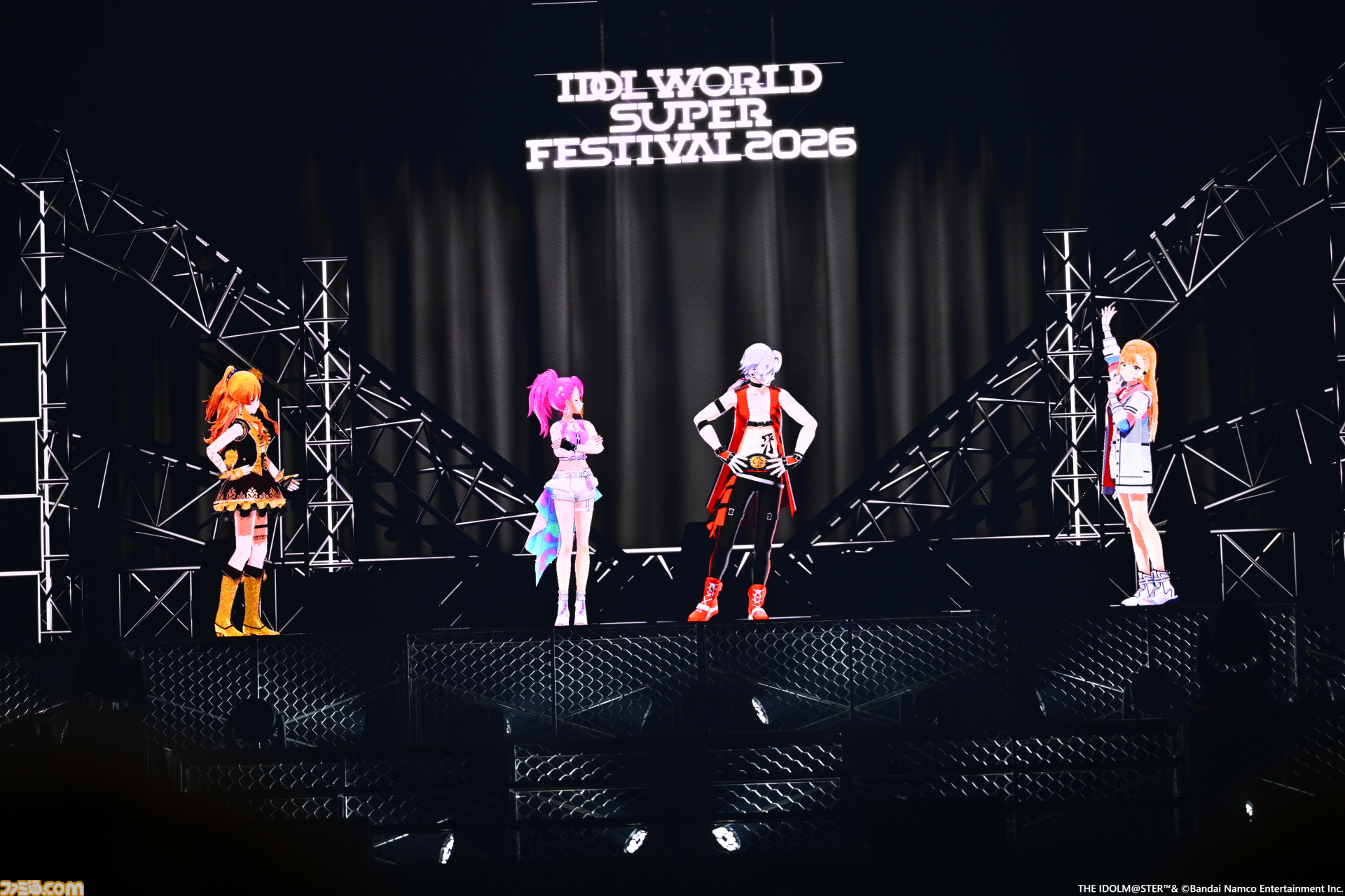 『アイマス』越境xRライブ“IWSF2026”1日目リポート。各ブランドから選抜されたダンス最強メンバーとプロのダンサーによる圧巻のステージが展開