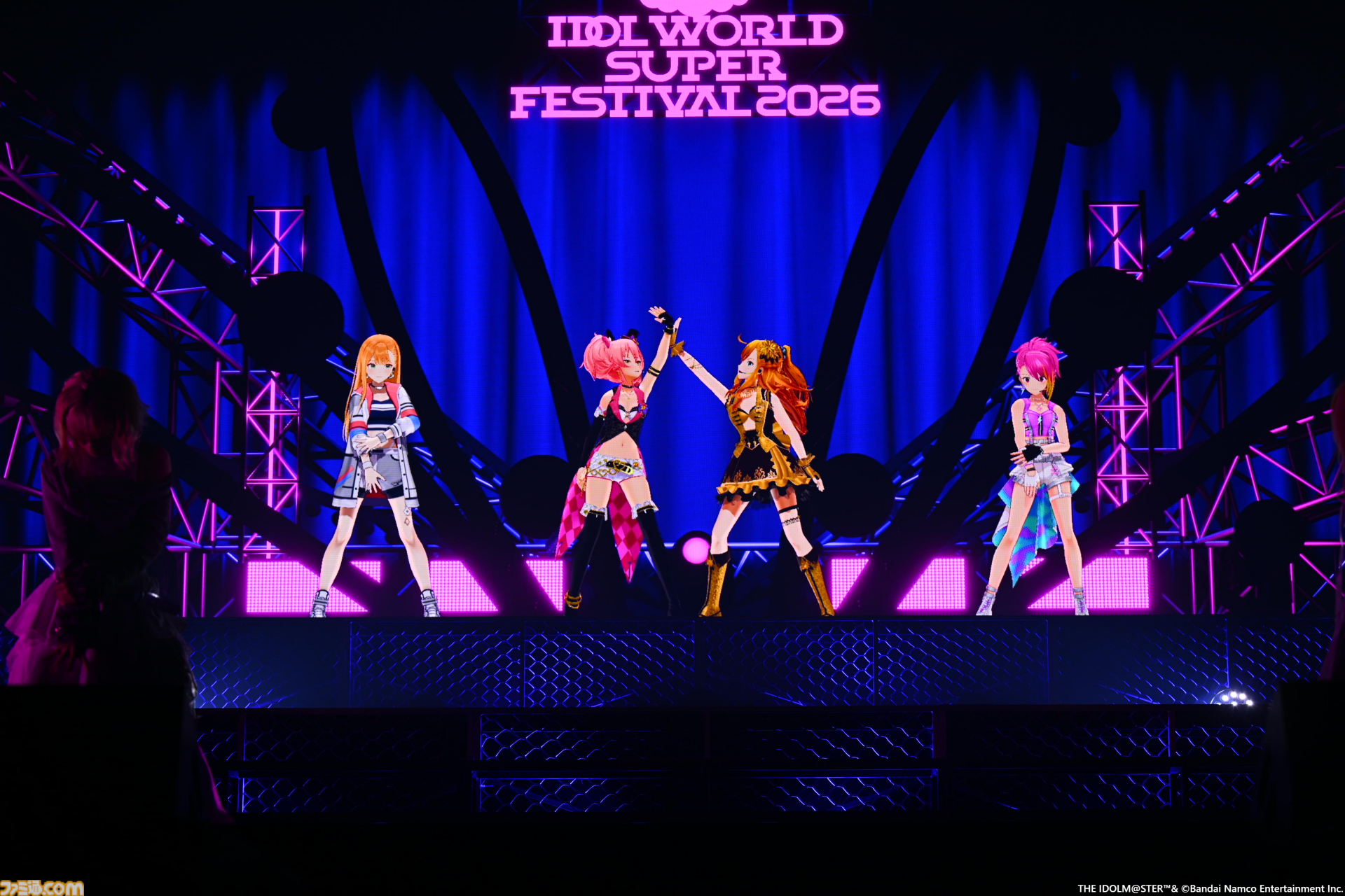 『アイマス』越境xRライブ“IWSF2026”1日目リポート。各ブランドから選抜されたダンス最強メンバーとプロのダンサーによる圧巻のステージが展開