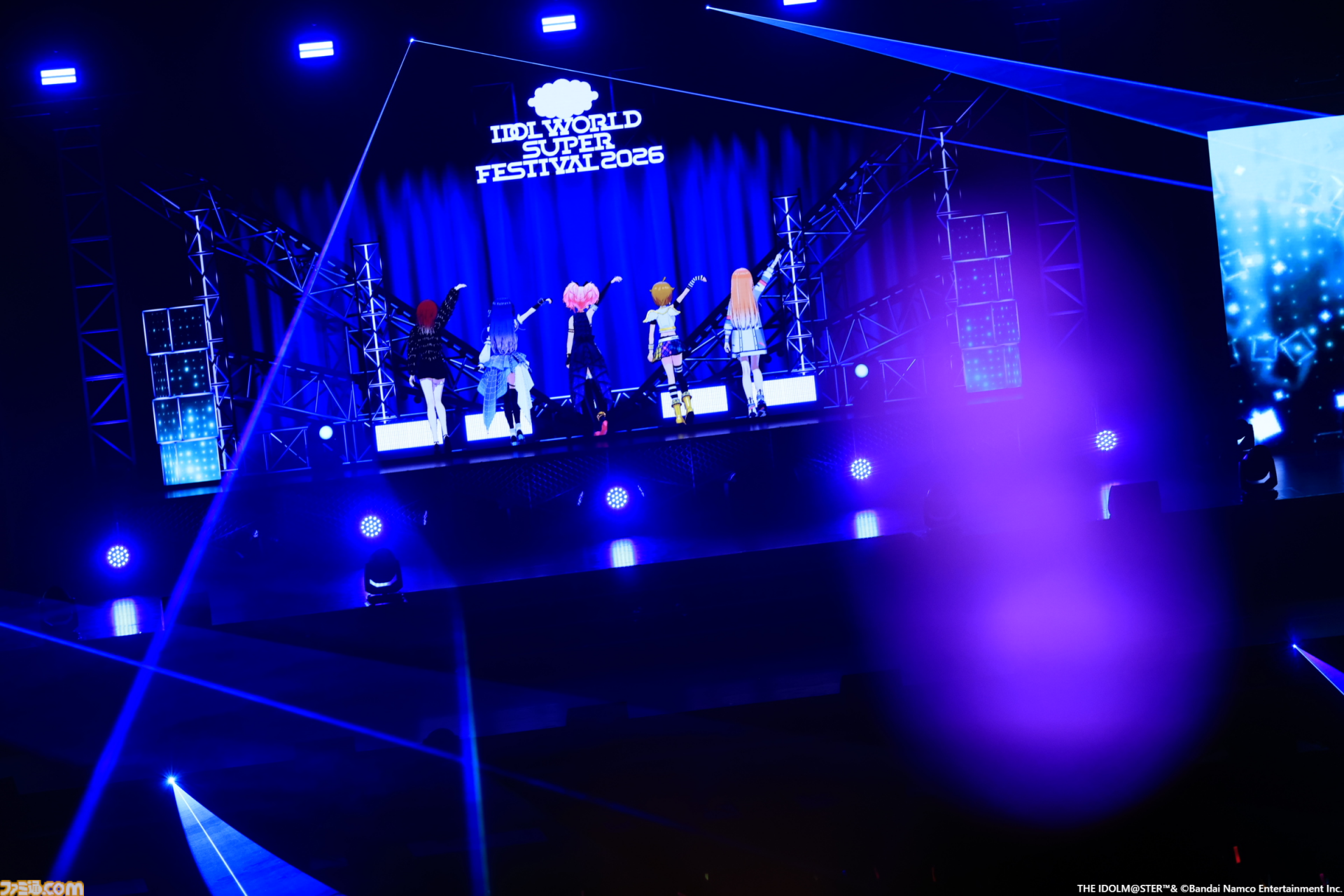 『アイマス』越境xRライブ“IWSF2026”1日目リポート。各ブランドから選抜されたダンス最強メンバーとプロのダンサーによる圧巻のステージが展開