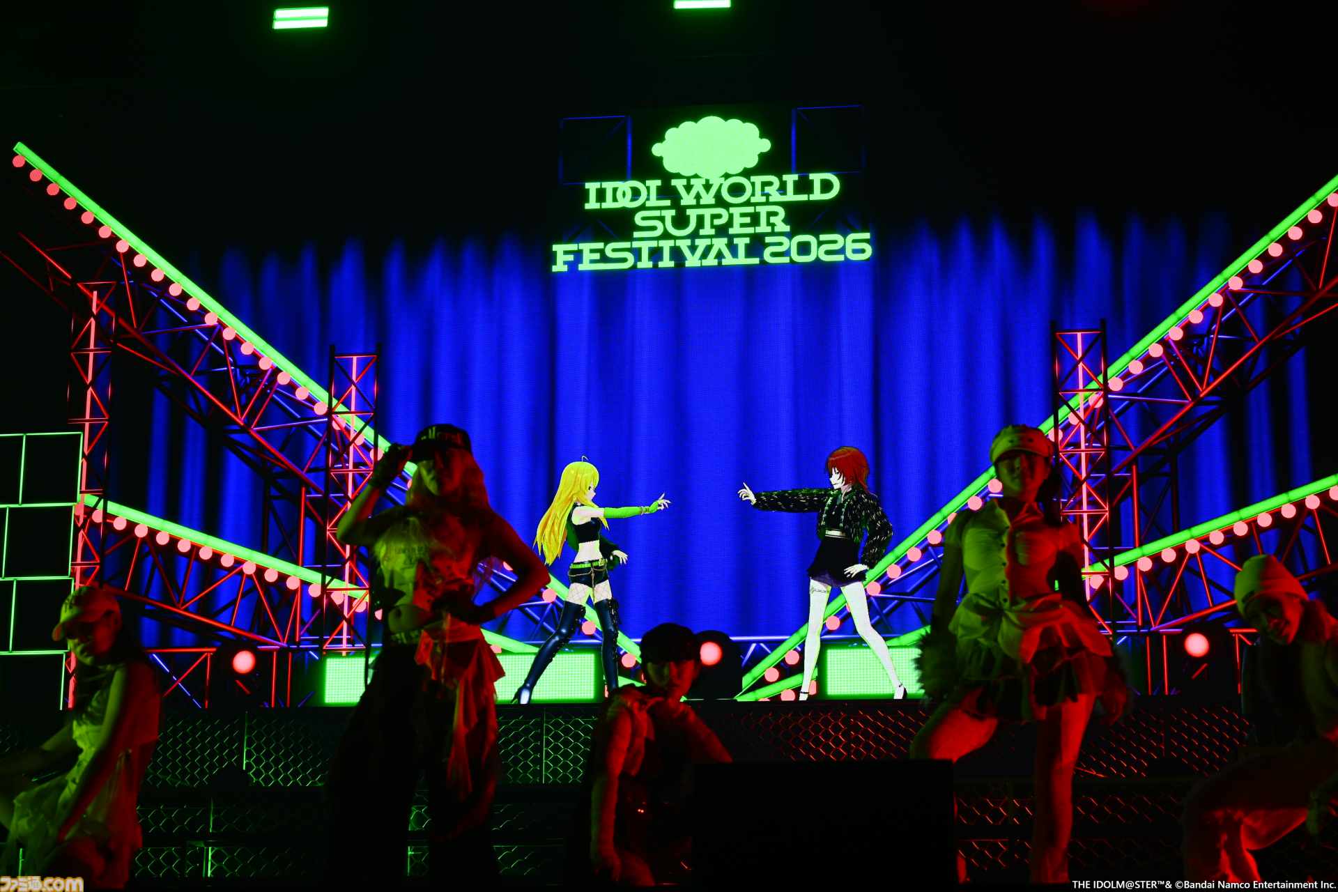 『アイマス』越境xRライブ“IWSF2026”1日目リポート。各ブランドから選抜されたダンス最強メンバーとプロのダンサーによる圧巻のステージが展開