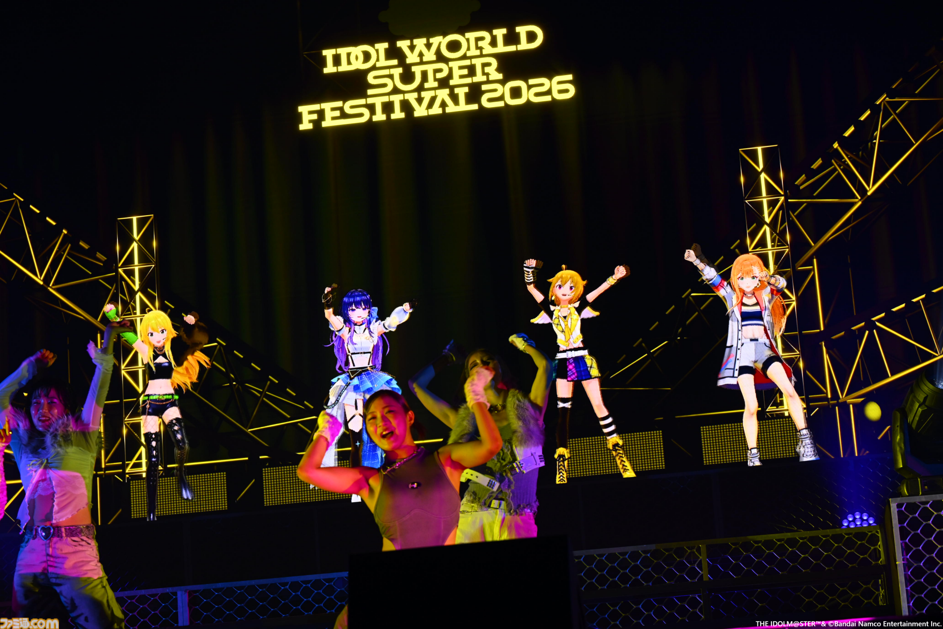 『アイマス』越境xRライブ“IWSF2026”1日目リポート。各ブランドから選抜されたダンス最強メンバーとプロのダンサーによる圧巻のステージが展開