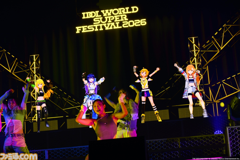 『アイマス』越境xRライブ“IWSF2026”1日目リポート。各ブランドから選抜されたダンス最強メンバーとプロのダンサーによる圧巻のステージが展開