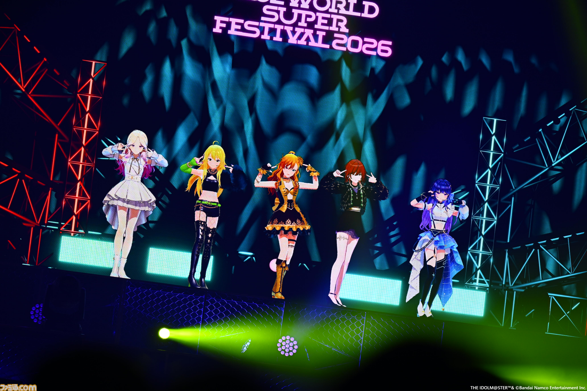 『アイマス』越境xRライブ“IWSF2026”1日目リポート。各ブランドから選抜されたダンス最強メンバーとプロのダンサーによる圧巻のステージが展開