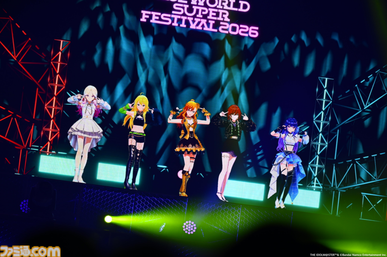 『アイマス』越境xRライブ“IWSF2026”1日目リポート。各ブランドから選抜されたダンス最強メンバーとプロのダンサーによる圧巻のステージが展開