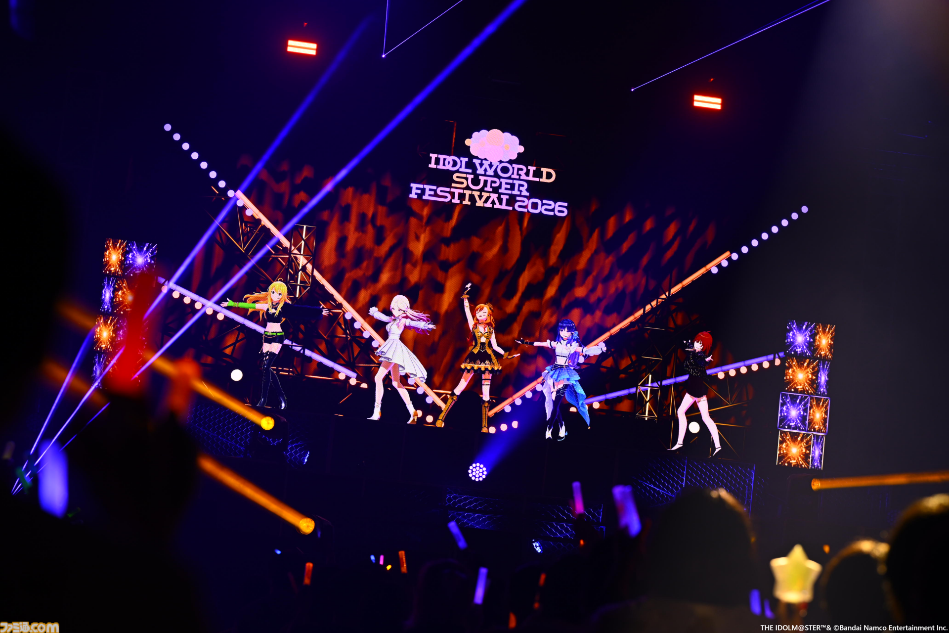 『アイマス』越境xRライブ“IWSF2026”1日目リポート。各ブランドから選抜されたダンス最強メンバーとプロのダンサーによる圧巻のステージが展開