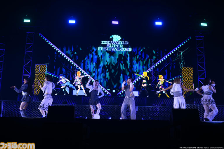 『アイマス』越境xRライブ“IWSF2026”1日目リポート。各ブランドから選抜されたダンス最強メンバーとプロのダンサーによる圧巻のステージが展開