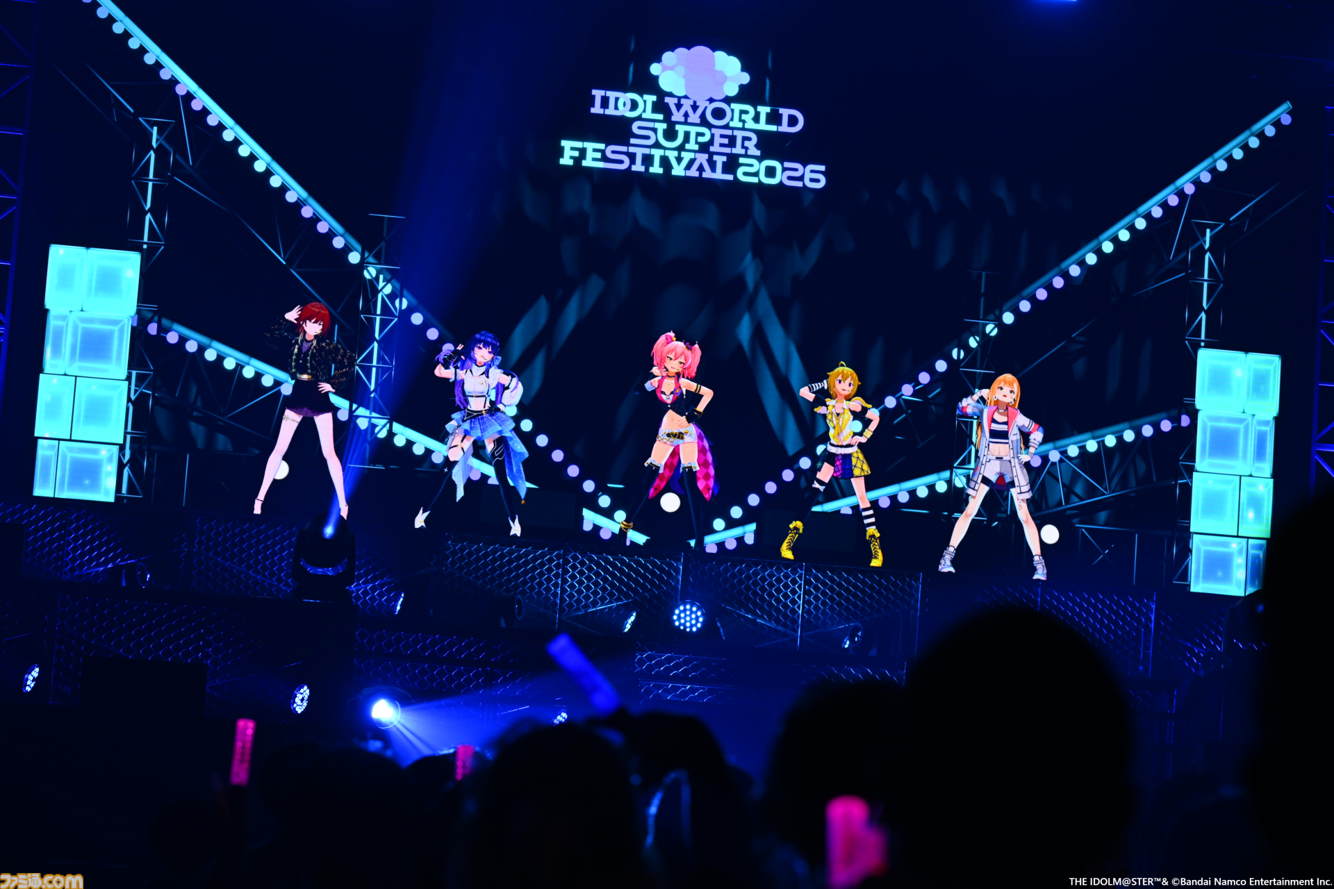 『アイマス』越境xRライブ“IWSF2026”1日目リポート。各ブランドから選抜されたダンス最強メンバーとプロのダンサーによる圧巻のステージが展開