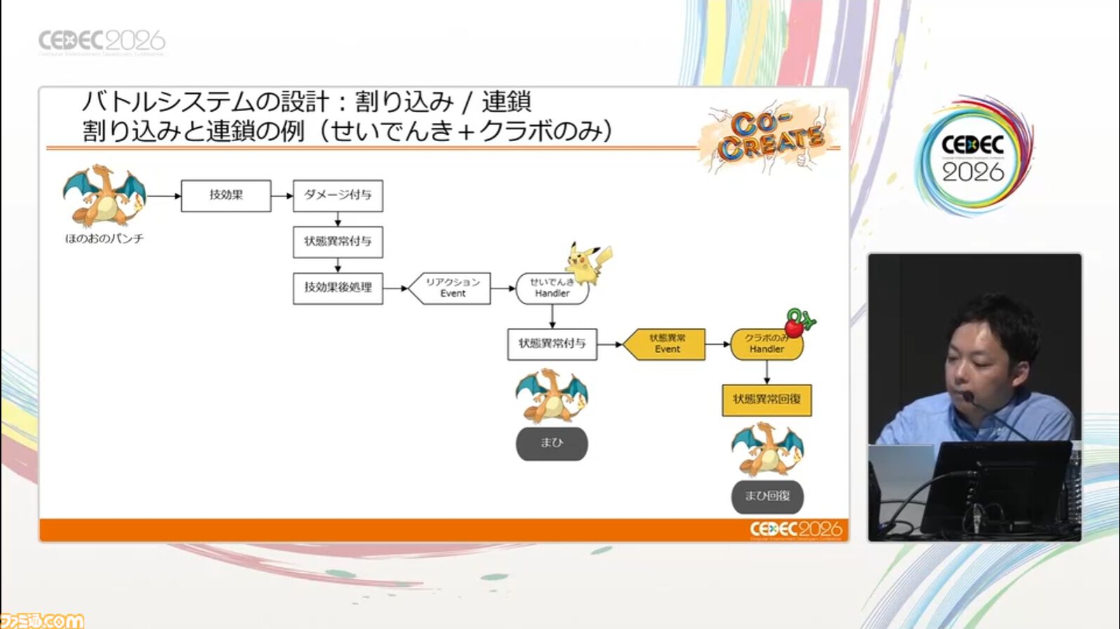 『ポケモン』複雑化するバトルを支えるシステム設計と運用事例。カギとなるのは構造化と拡張性【CEDEC 2026】