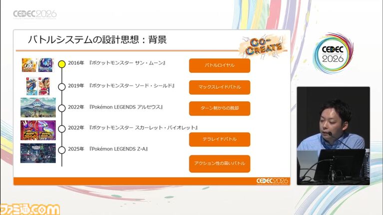 『ポケモン』複雑化するバトルを支えるシステム設計と運用事例。カギとなるのは構造化と拡張性【CEDEC 2026】
