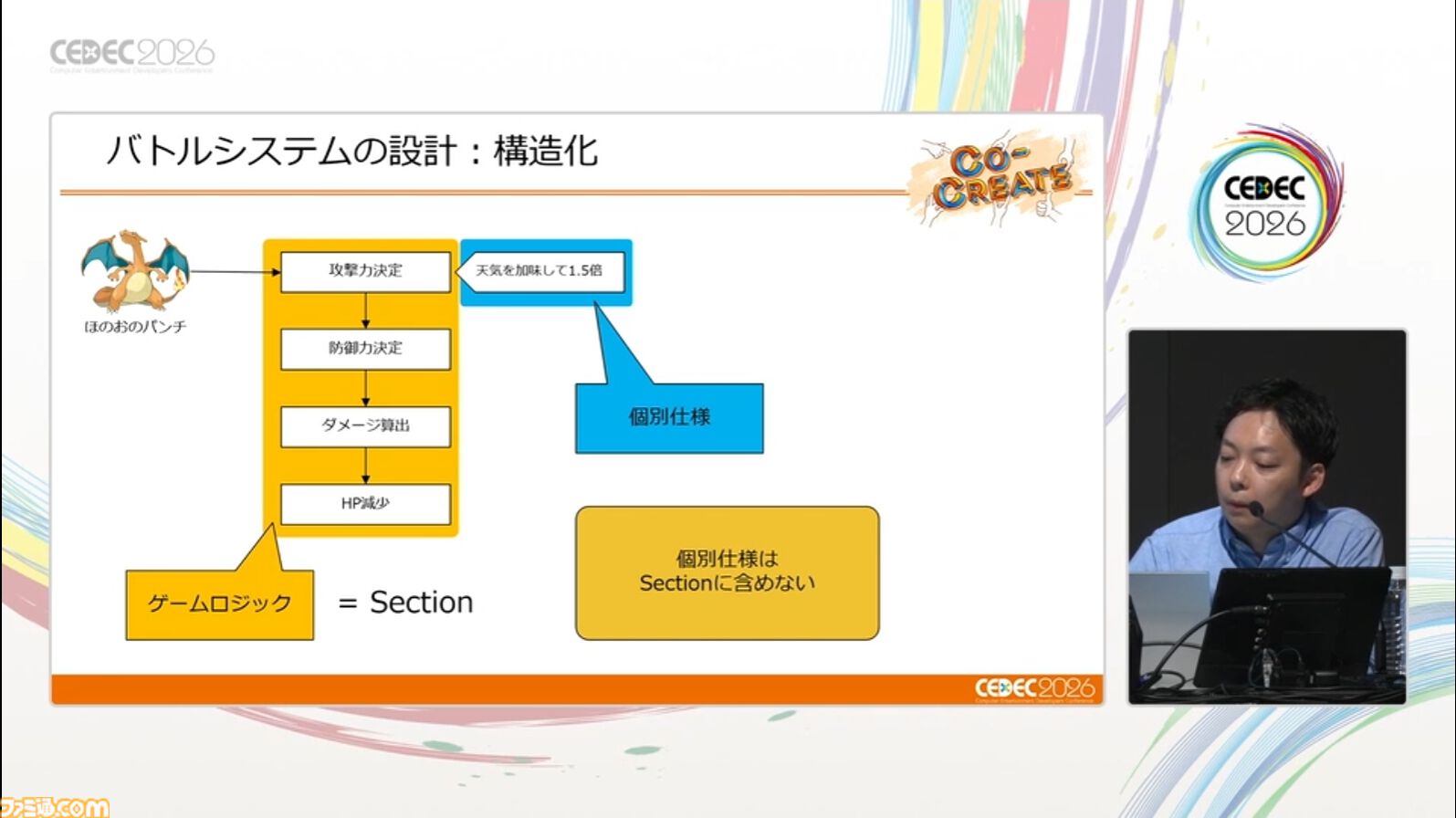 『ポケモン』複雑化するバトルを支えるシステム設計と運用事例。カギとなるのは構造化と拡張性【CEDEC 2026】