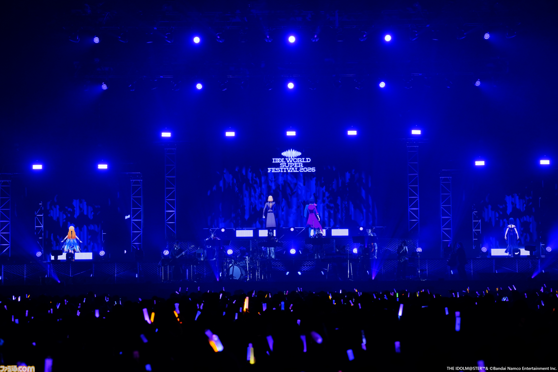 『アイマス』越境xRライブ“IWSF2026”2日目リポート。各ブランドが誇るボーカルアイドルのハイレベルな歌唱力と生バンドによるサウンドが会場を熱くする！