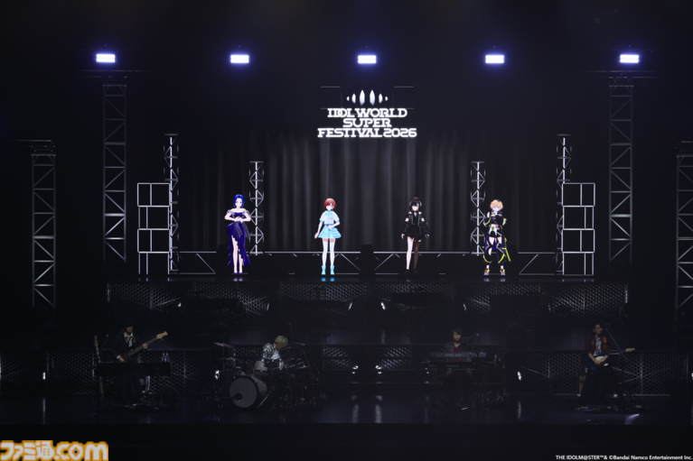 『アイマス』越境xRライブ“IWSF2026”2日目リポート。各ブランドが誇るボーカルアイドルのハイレベルな歌唱力と生バンドによるサウンドが会場を熱くする！