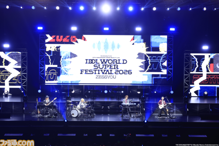 『アイマス』越境xRライブ“IWSF2026”2日目リポート。各ブランドが誇るボーカルアイドルのハイレベルな歌唱力と生バンドによるサウンドが会場を熱くする！