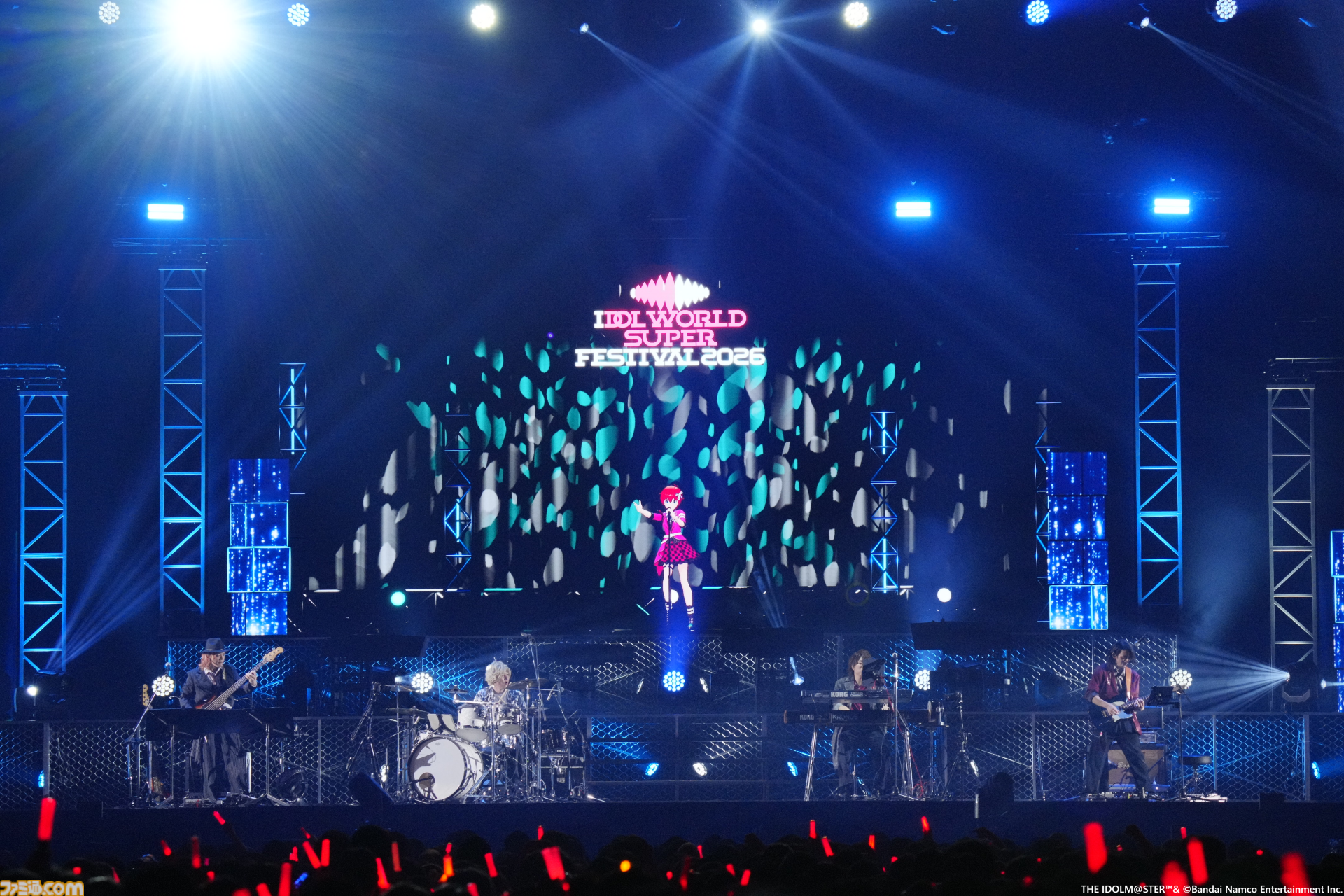 『アイマス』越境xRライブ“IWSF2026”2日目リポート。各ブランドが誇るボーカルアイドルのハイレベルな歌唱力と生バンドによるサウンドが会場を熱くする！