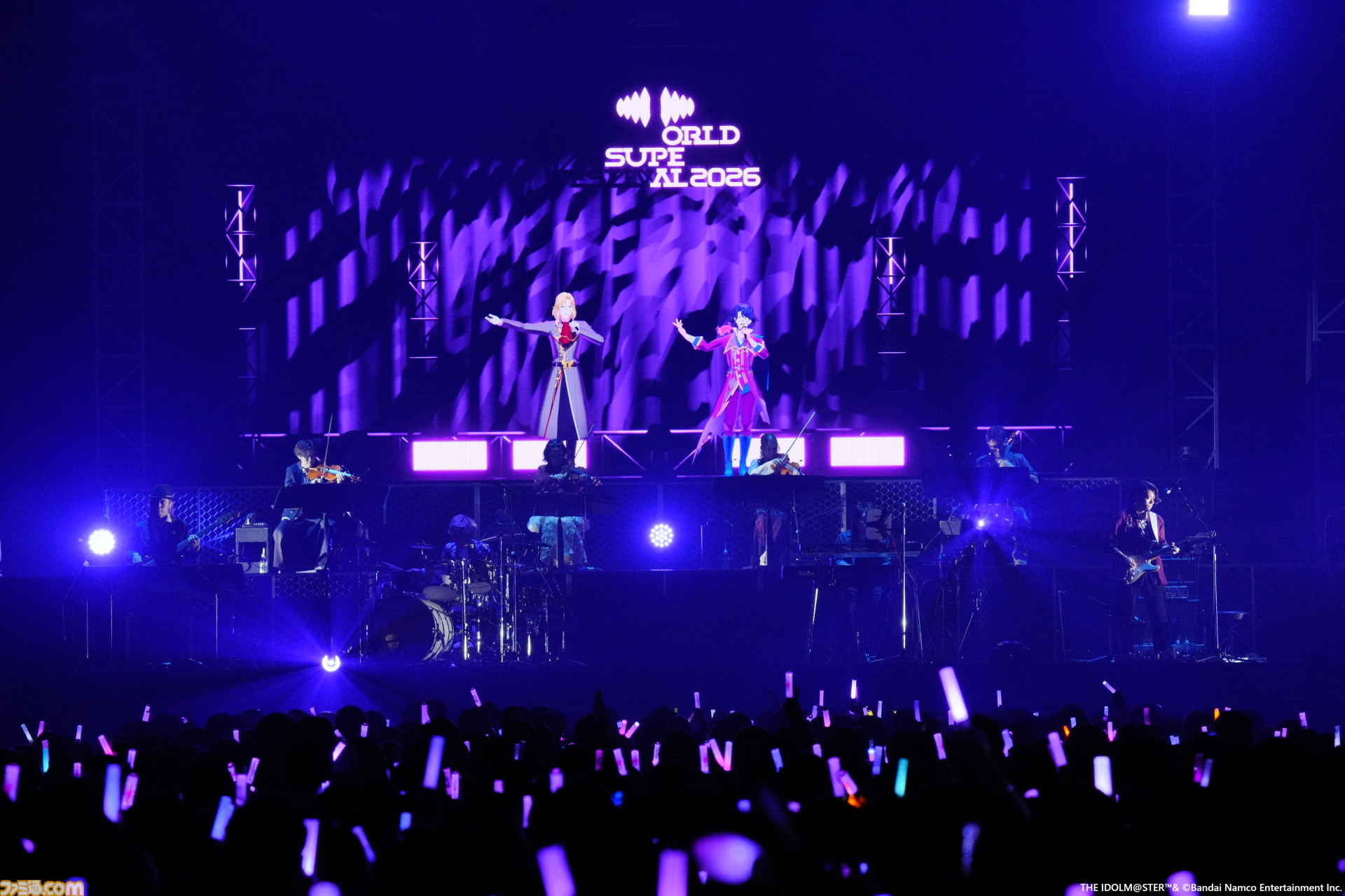 『アイマス』越境xRライブ“IWSF2026”2日目リポート。各ブランドが誇るボーカルアイドルのハイレベルな歌唱力と生バンドによるサウンドが会場を熱くする！